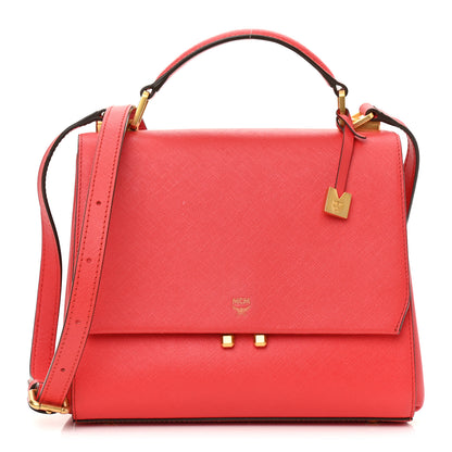 MCM Saffiano Top Handle Crossbody 1 of 12