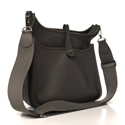 Hermes Taurillon Clemence Evelyne III PM Etain 3 of 10
