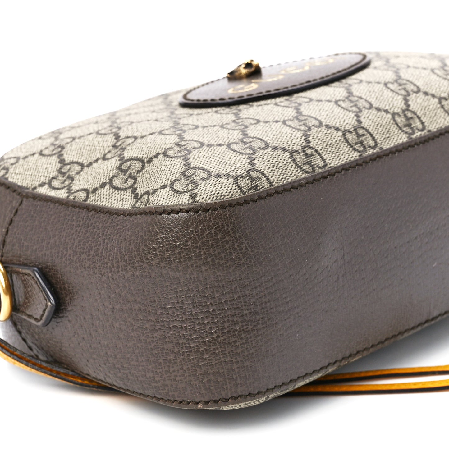 GG Supreme Monogram Web Neo Vintage Shoulder Bag Beige New Acero Crop