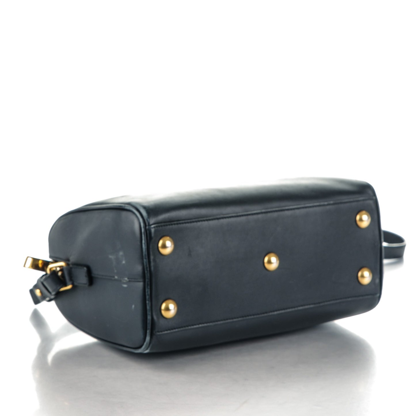Calfskin Classic Baby Duffle Marine