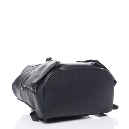 Louis Vuitton Utah Calfskin Canyon Backpack Blue Marine 4 of 9