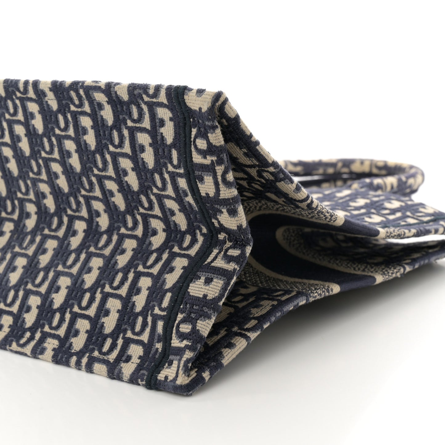 Oblique Medium Book Tote Blue Multicolor