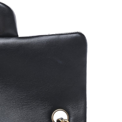 Chanel Lambskin Quilted Mini Rectangular Flap Black 11 of 15
