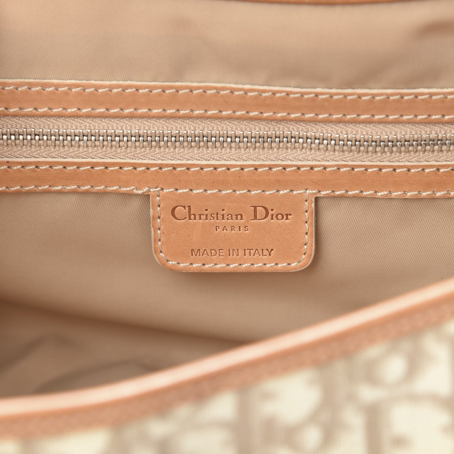 Monogram Romantique Trotter Flap Bag Beige