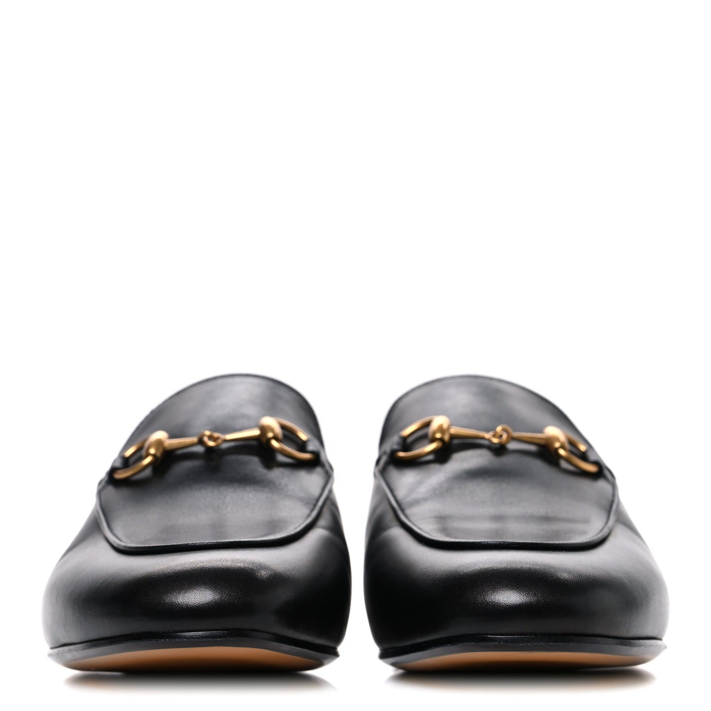 Calfskin Womens Princetown Slippers 36.5 Black