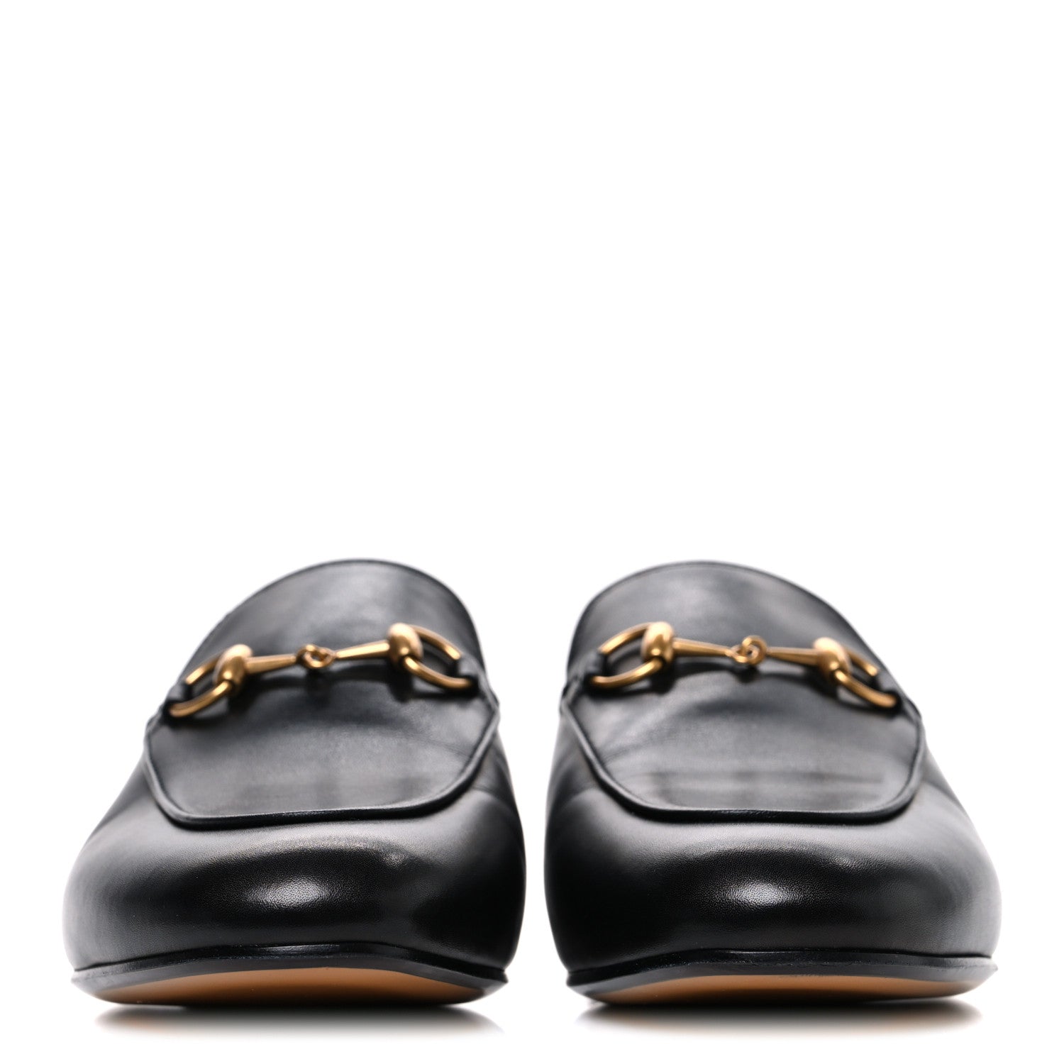 Gucci Calfskin Womens Princetown Slippers 36.5 Black 3 of 11