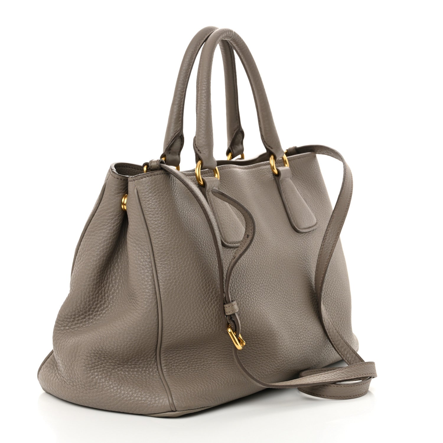 Prada Vitello Daino Tote Pomice 3 of 11