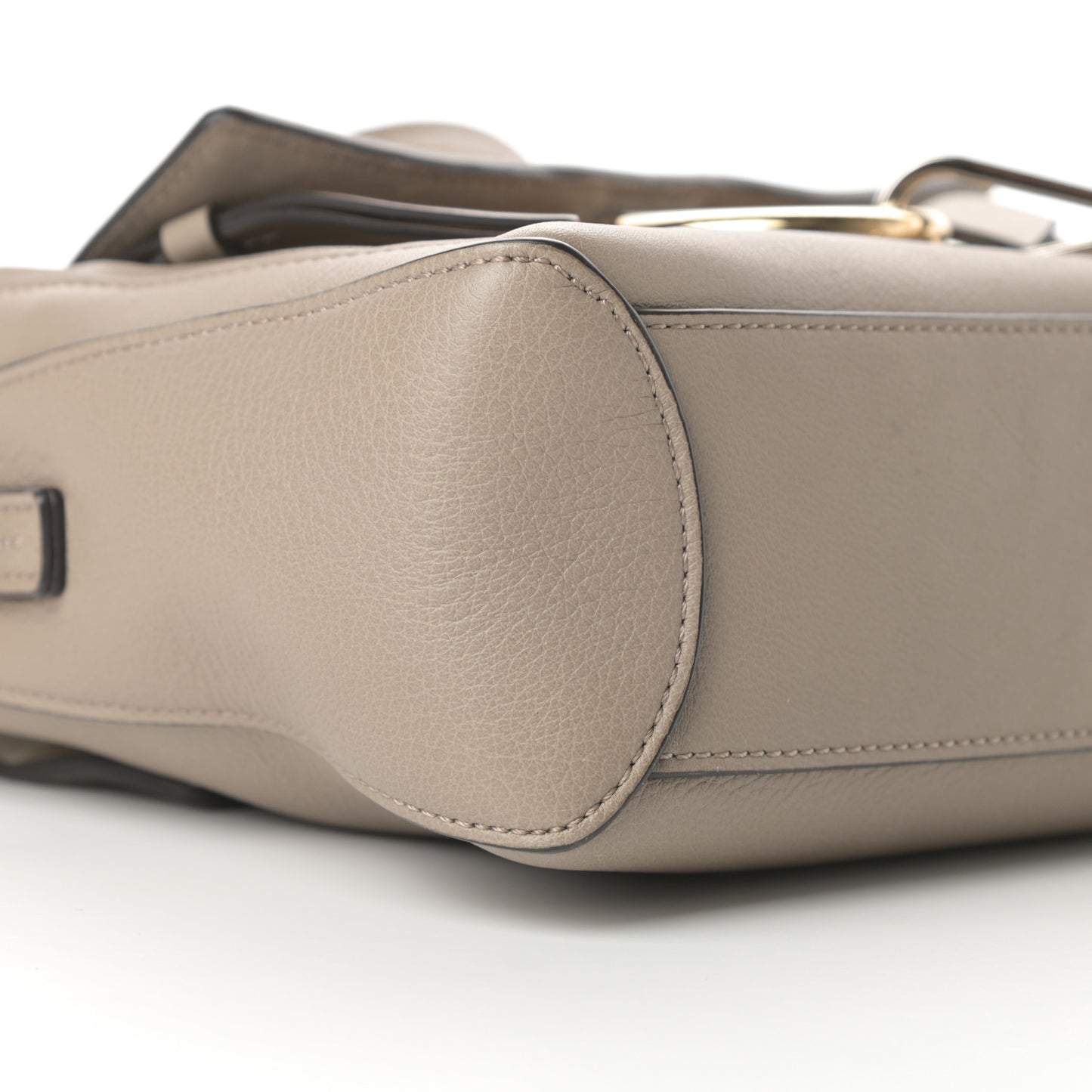 Calfskin Mini Faye Day Shoulder Bag Motty Grey