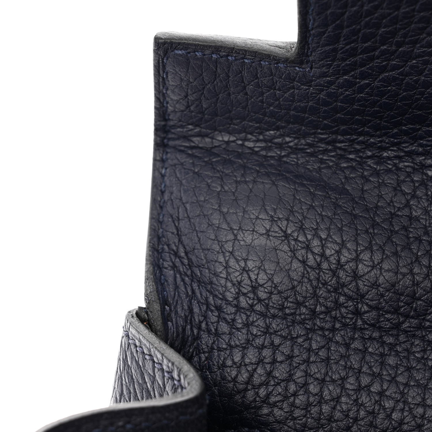 Hermes Togo Kelly Retourne 28 Bleu Nuit 13 of 14