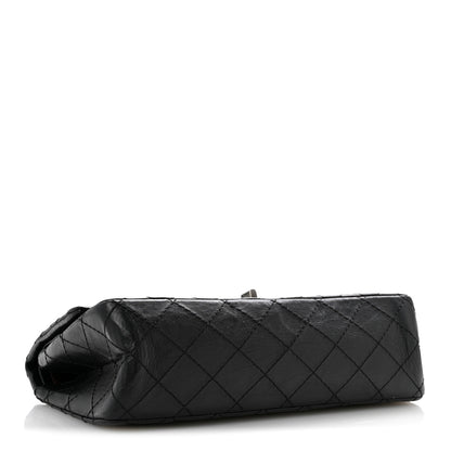 Chanel Aged Calfskin Quilted 2.55 Reissue 225 Flap Black 4 of 13