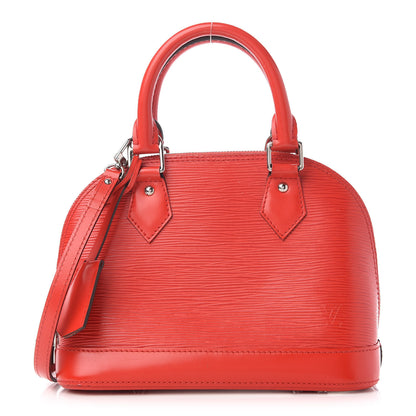 Louis Vuitton Epi Alma BB Coquelicot 1 of 8