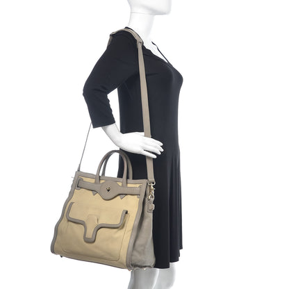 Balenciaga Canvas Chevre Lune MM Cream Grey 2 of 28