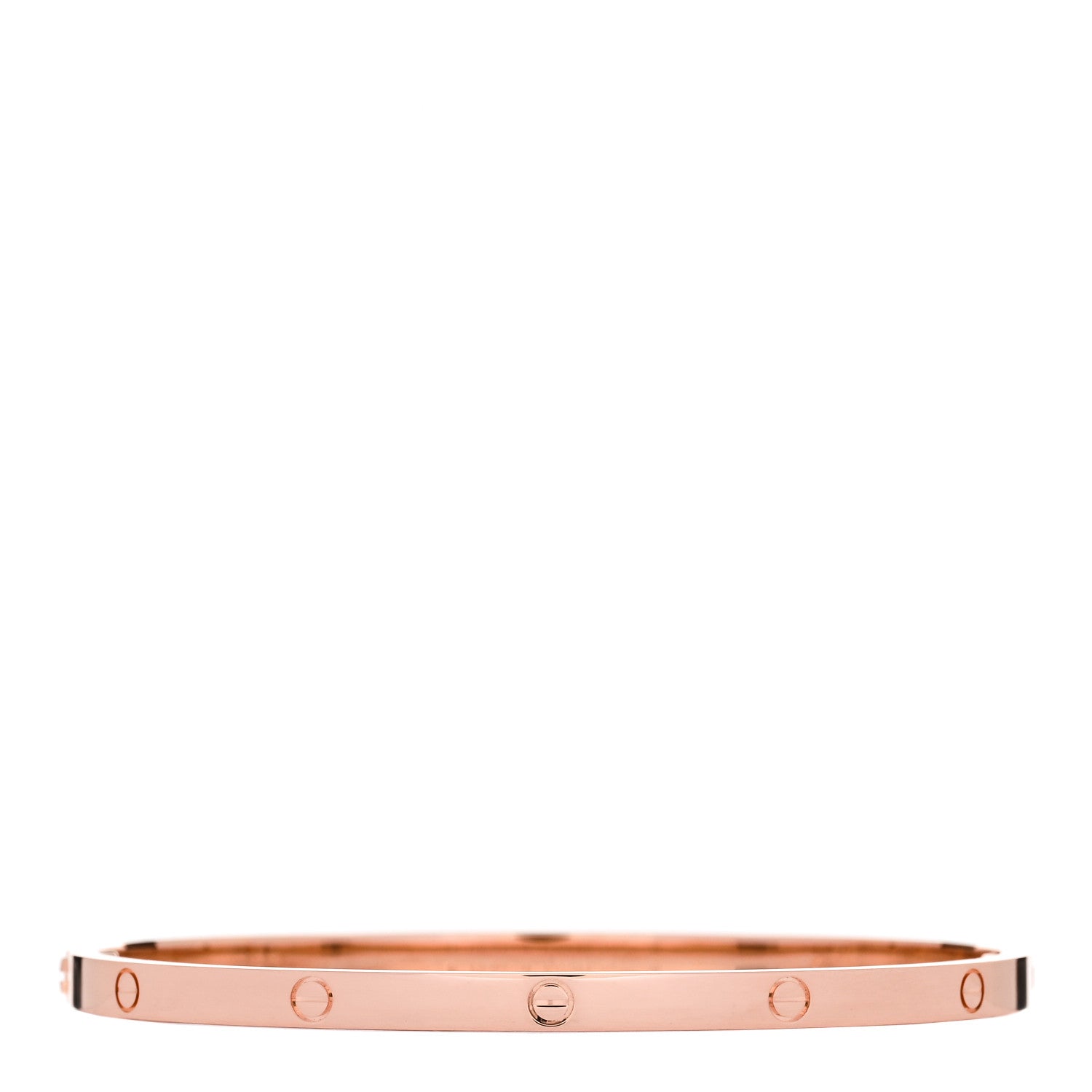 Cartier 18K Pink Gold Small LOVE Bracelet 18 2 of 5