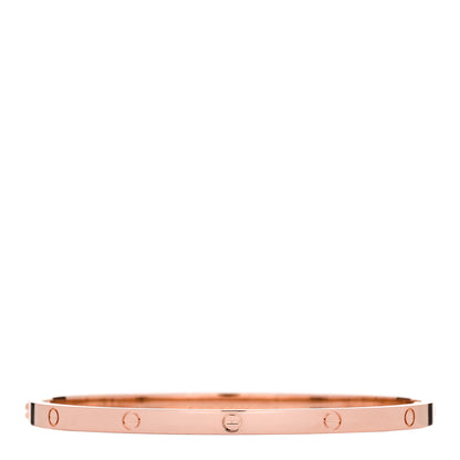 Cartier 18K Pink Gold Small LOVE Bracelet 18 2 of 5