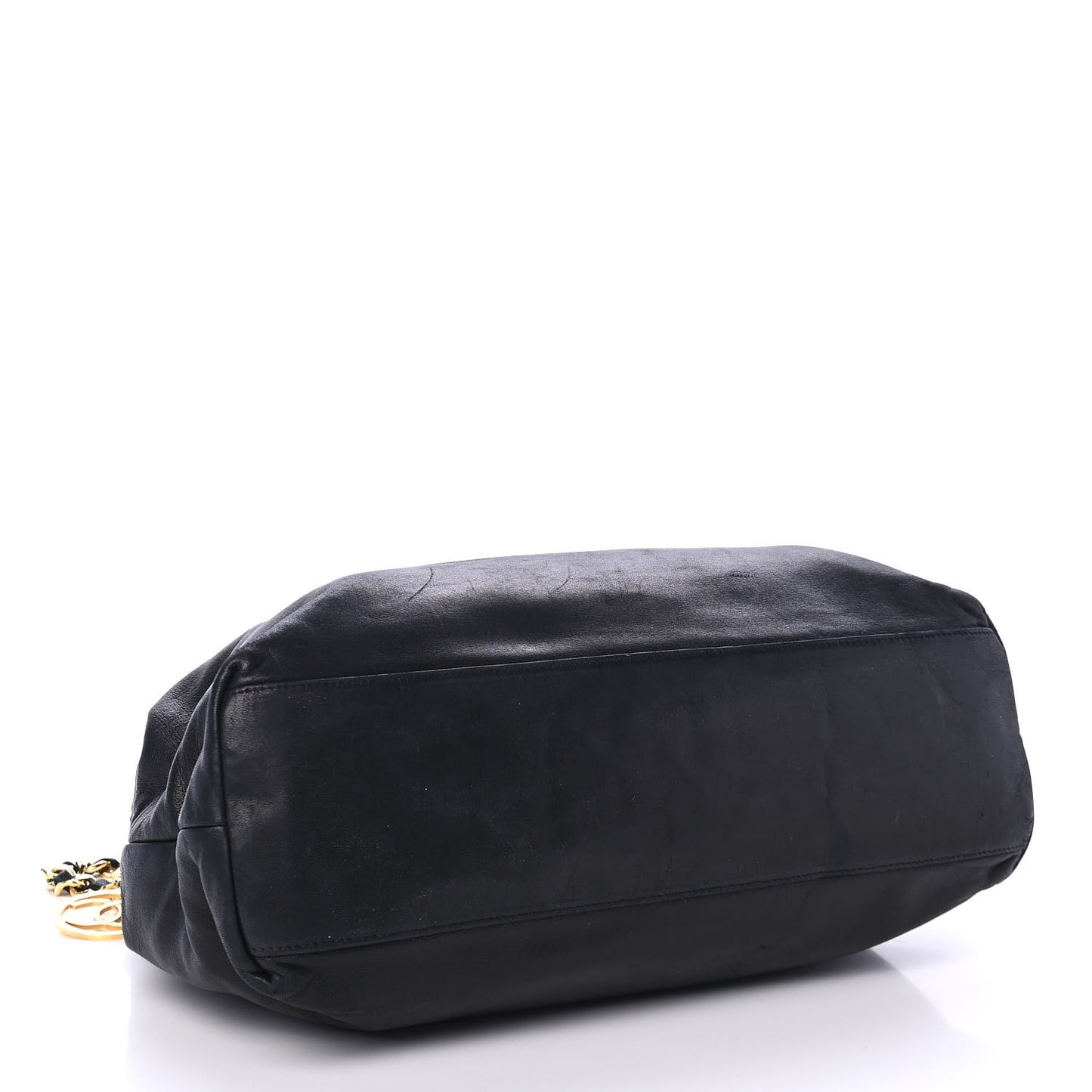 Lambskin CC Shoulder Bag Black