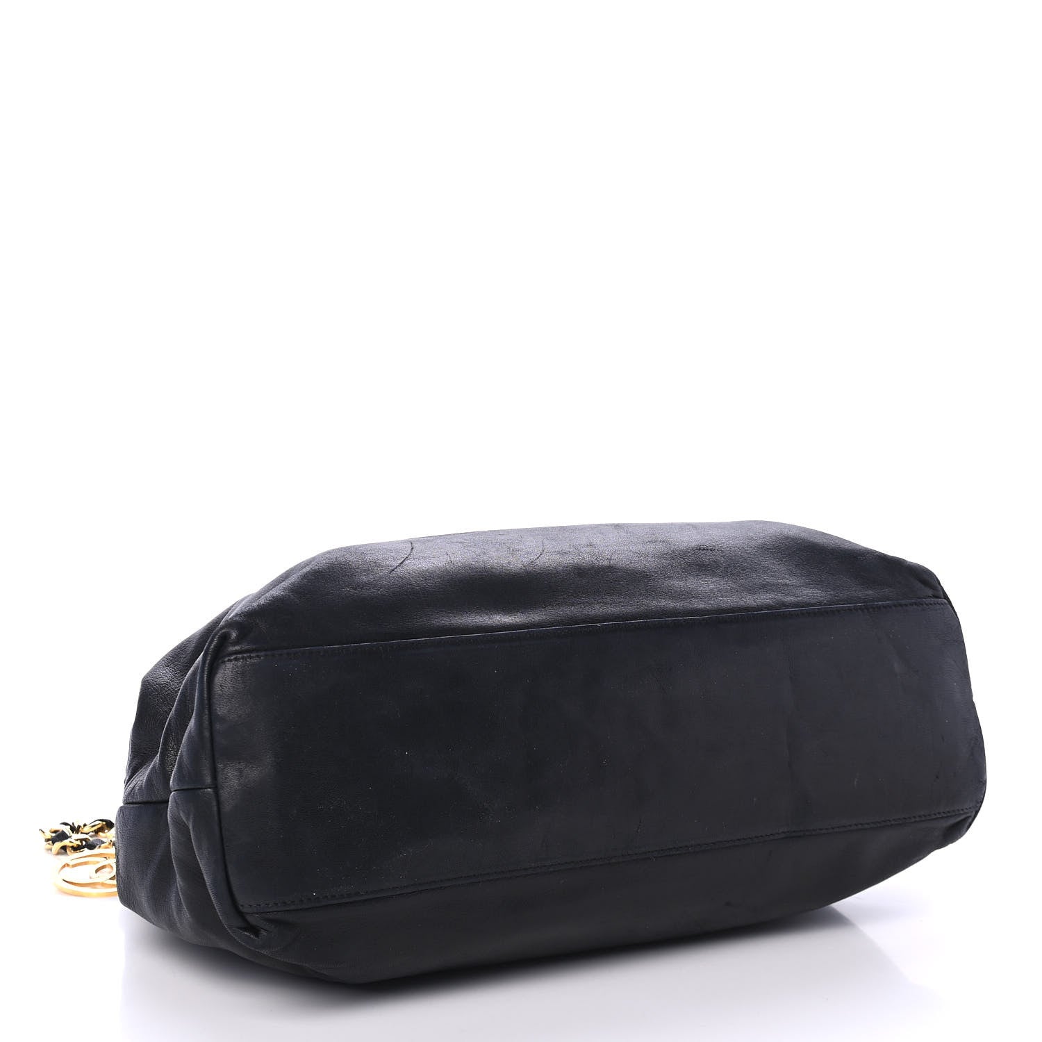 Chanel Lambskin CC Shoulder Bag Black 3 of 4
