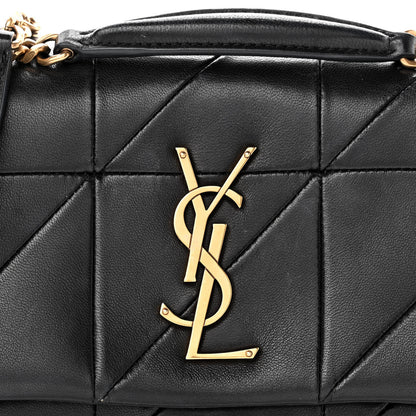 Saint Laurent Lambskin Patchwork Monogram Small Jamie Black 7 of 10