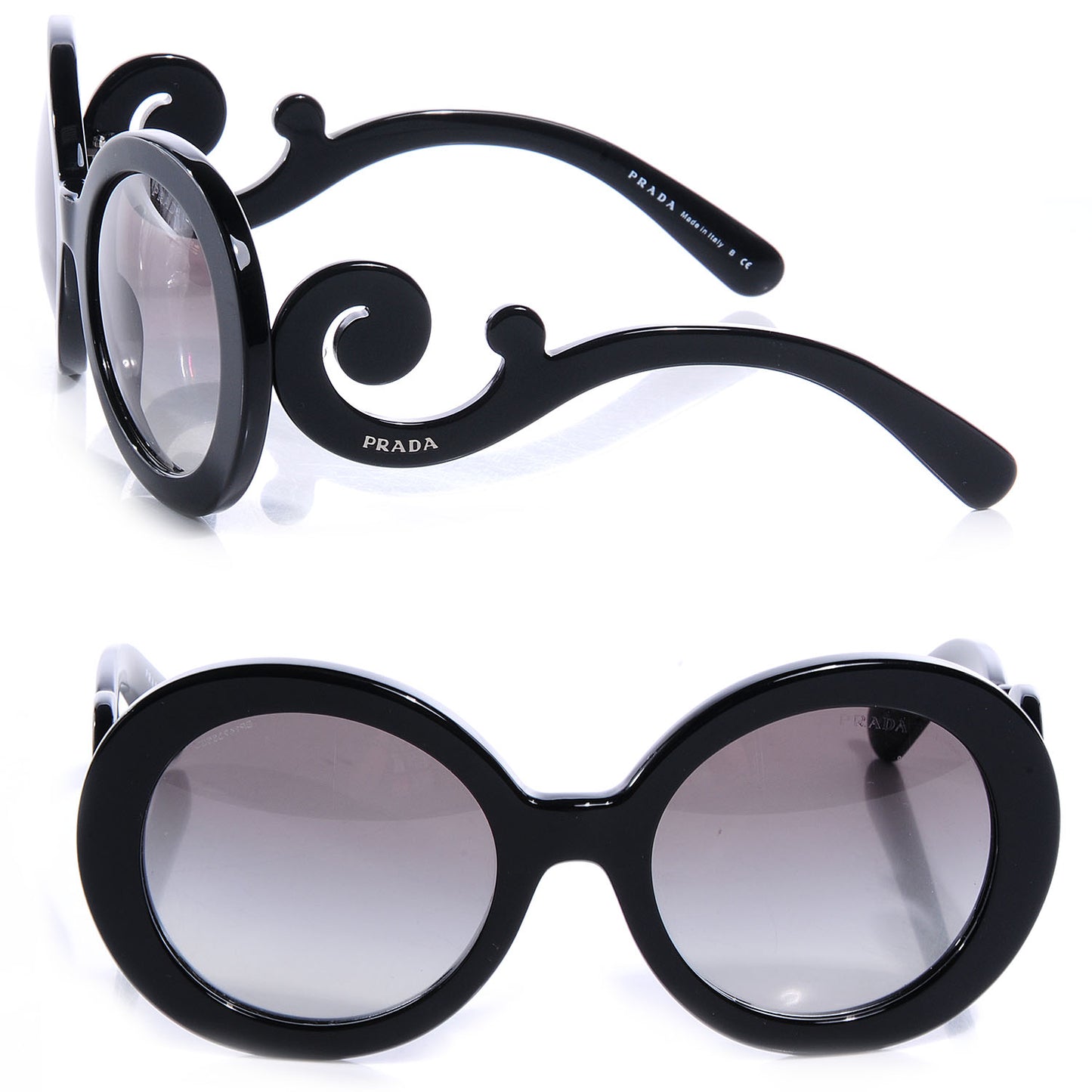Baroque Sunglasses SPR 27N Black