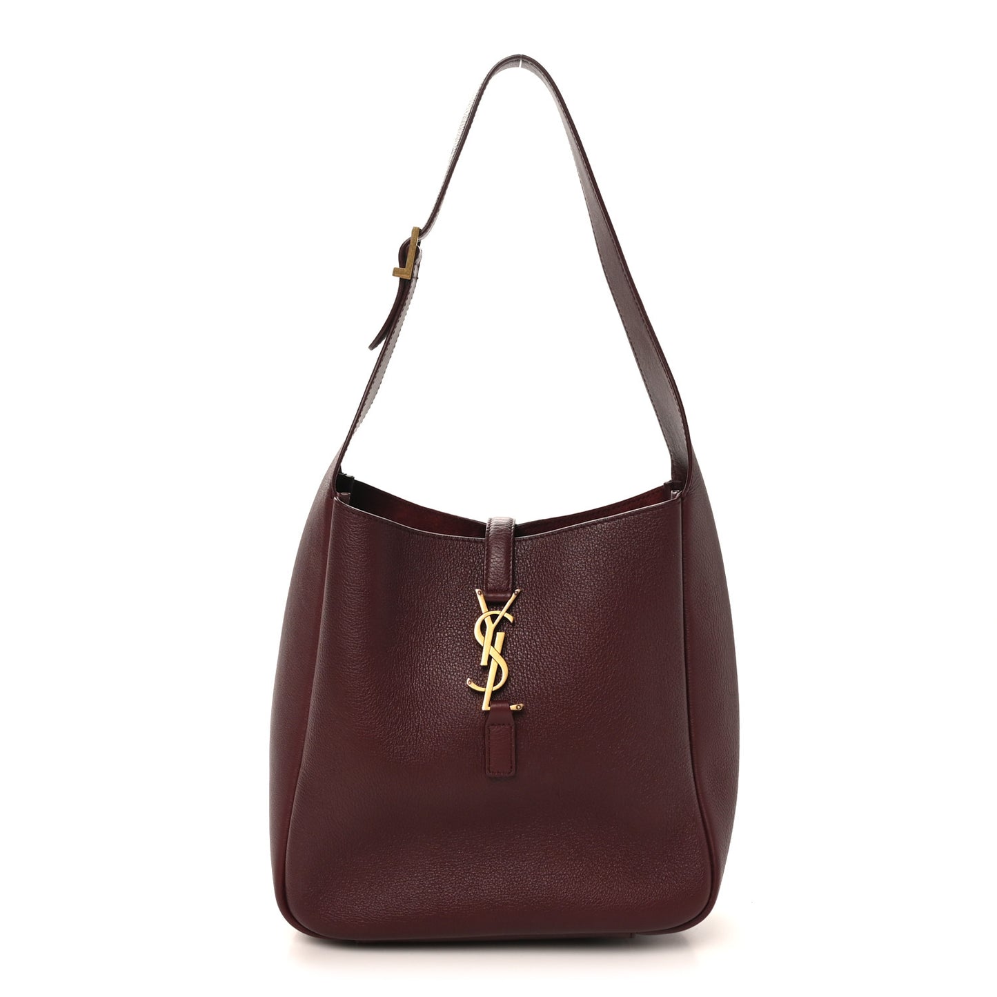 Smooth Calfskin Small Le 5 A 7 Soft Hobo Rouge Legion
