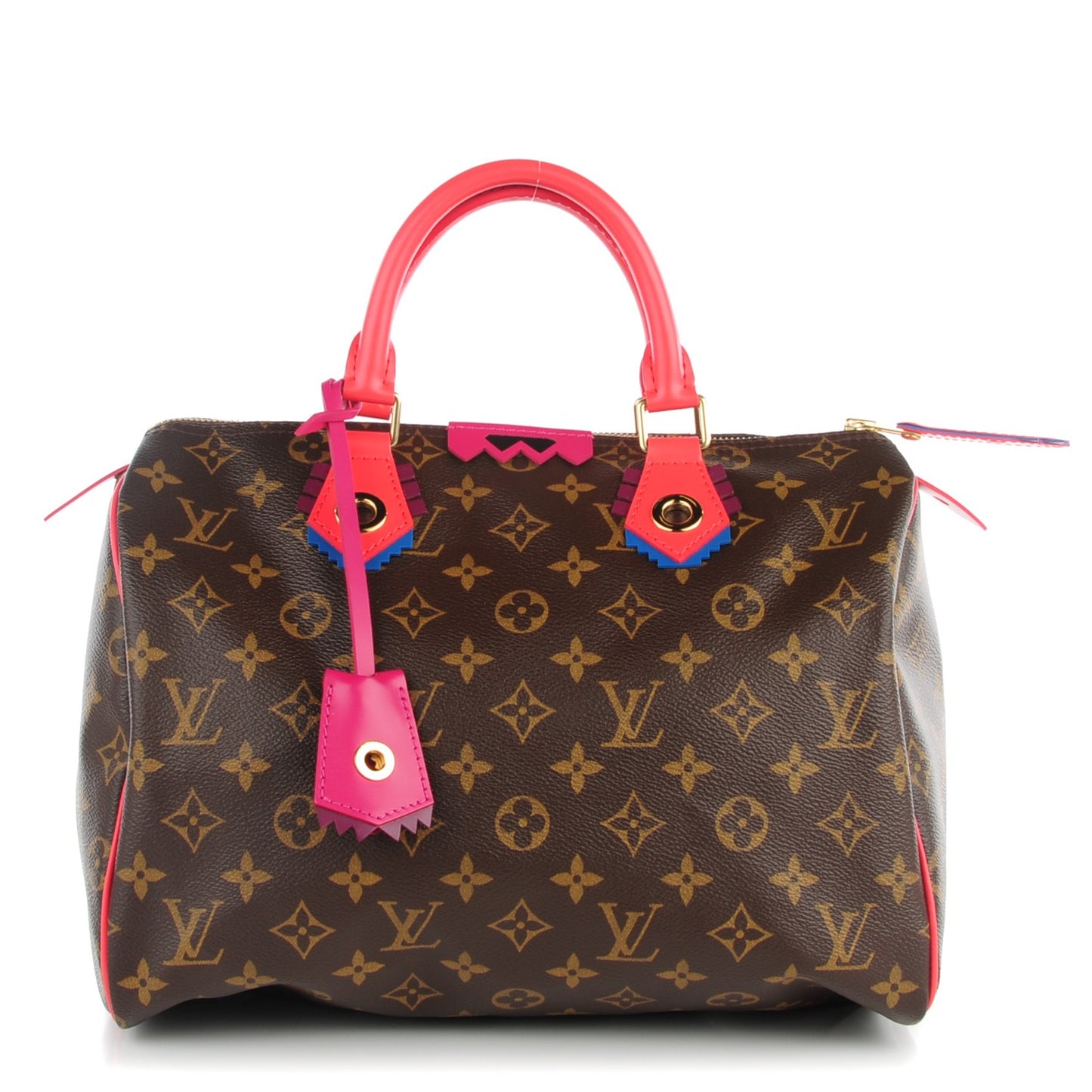 Monogram Totem Speedy 30 Flamingo
