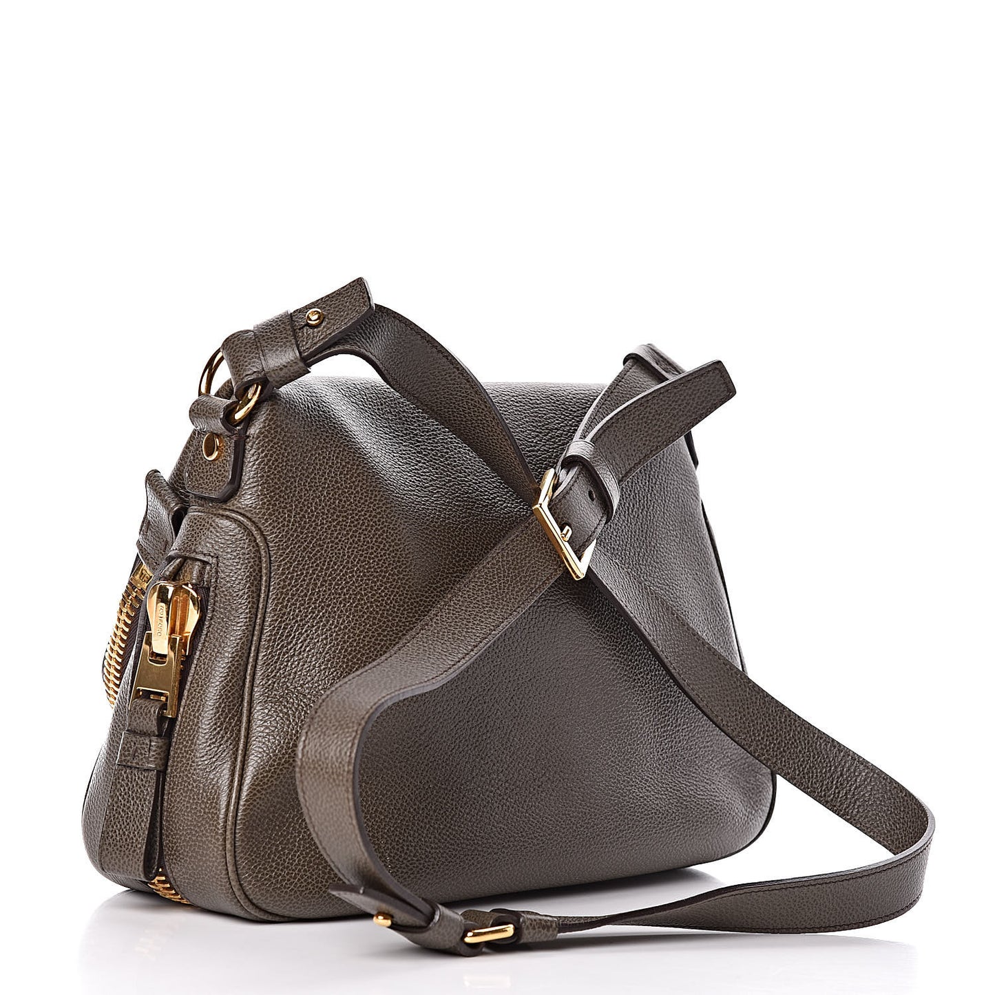 Pebbled Calfskin Medium Jennifer Green