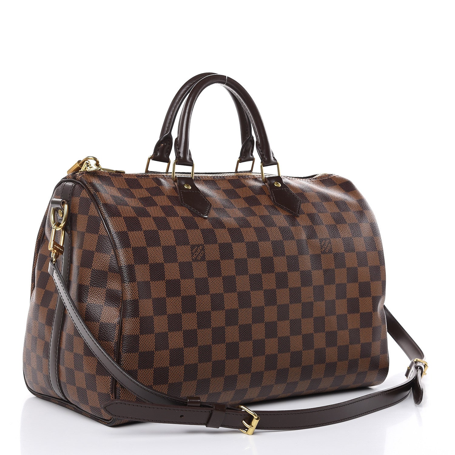 Louis Vuitton Damier Ebene Speedy Bandouliere 35 3 of 17