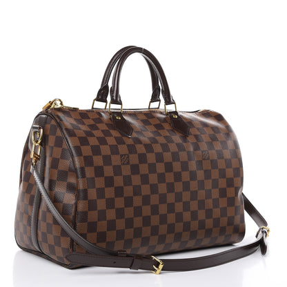 Louis Vuitton Damier Ebene Speedy Bandouliere 35 3 of 17