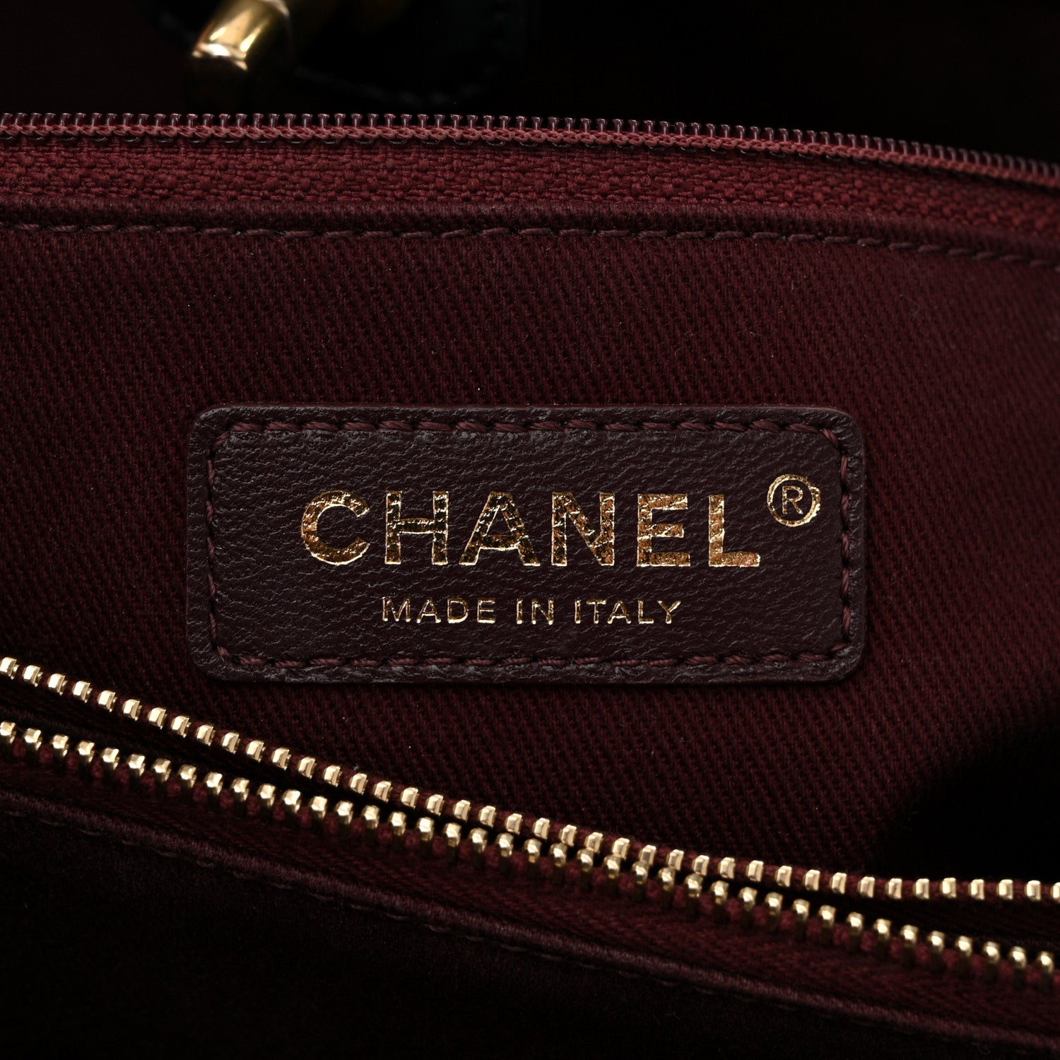 Chanel Calfskin Stitched Large Shopping Tote Bag Black 6 of 10