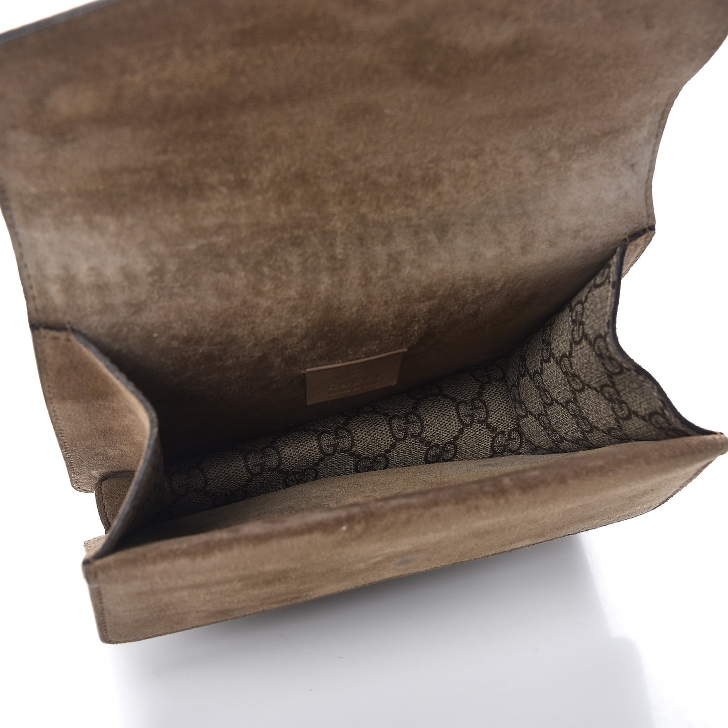 GG Supreme Monogram Mini Dionysus Shoulder Bag Taupe