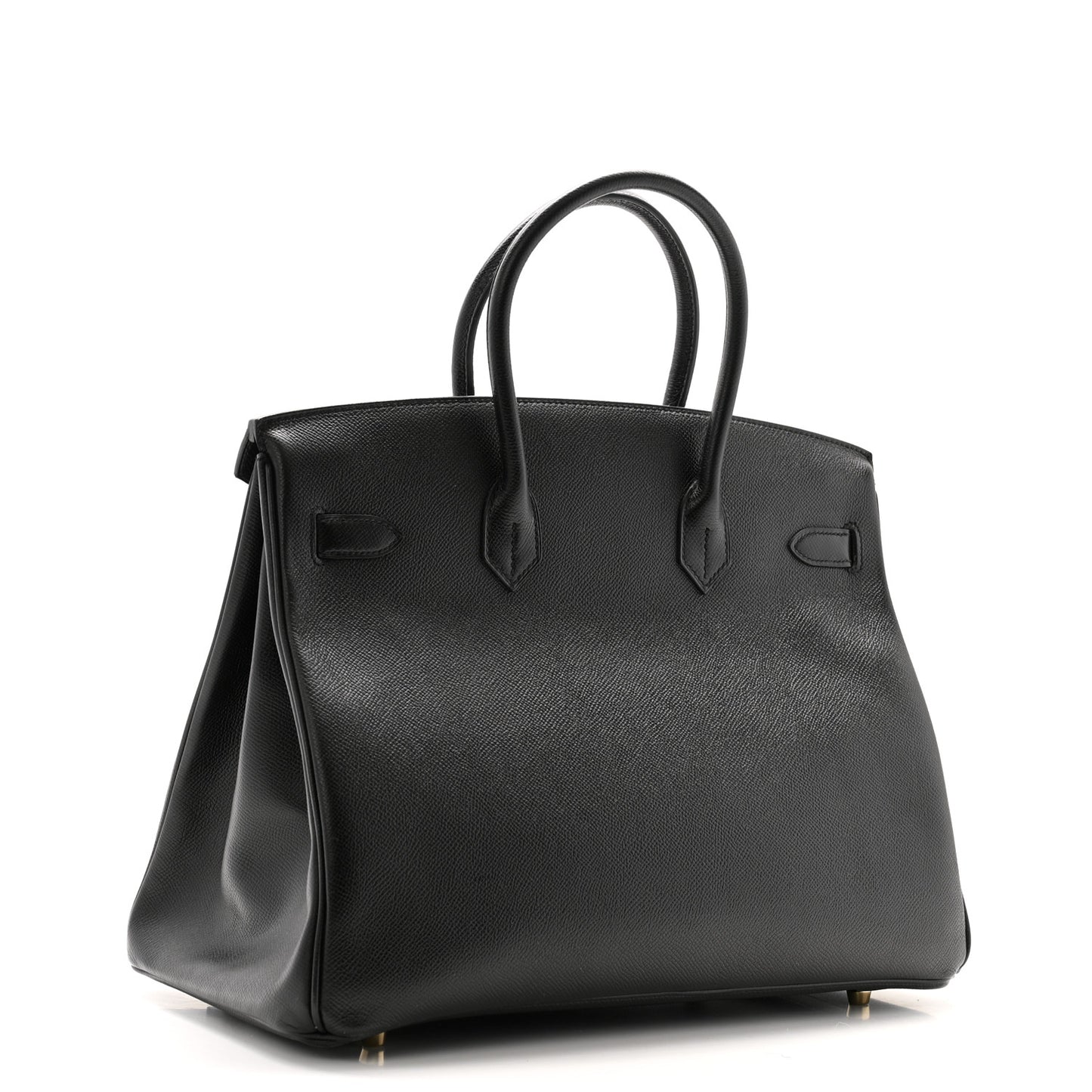 Epsom Birkin 35 Black