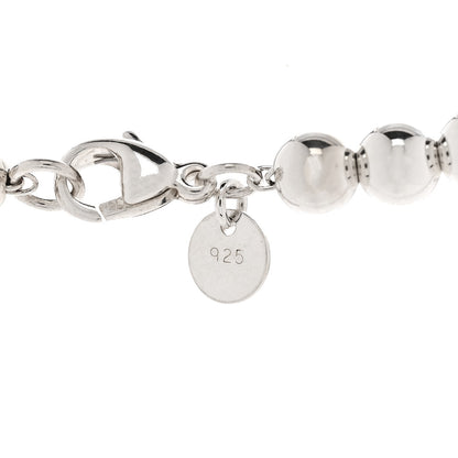 Tiffany Sterling Silver Hardwear Graduated Ball Necklace 4 of 5