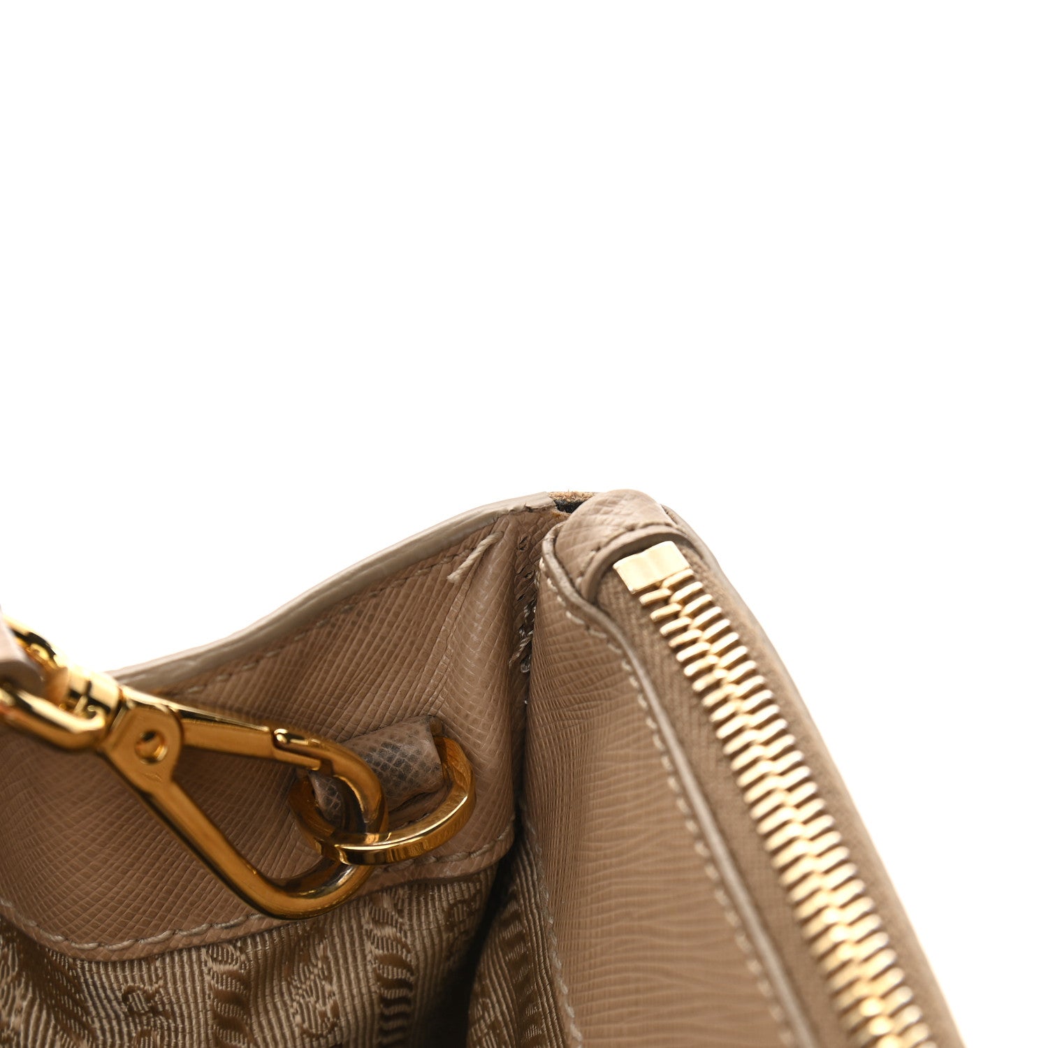 Prada Saffiano Medium Galleria Double Zip Tote Sabbia 11 of 11