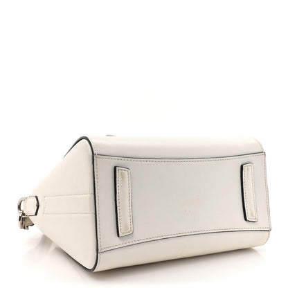 Givenchy Calfskin Signature Logo Mini Antigona White 4 of 19