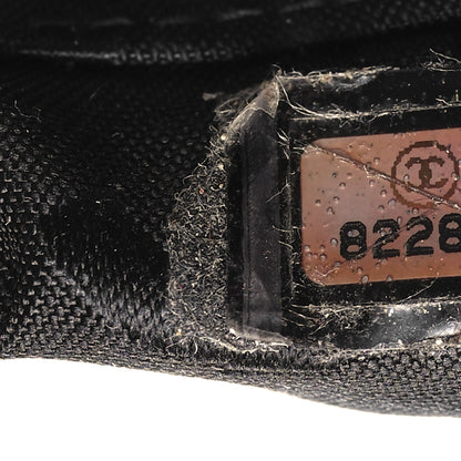 Chanel Patent Perforated Camelia Hobo Black 7 of 11