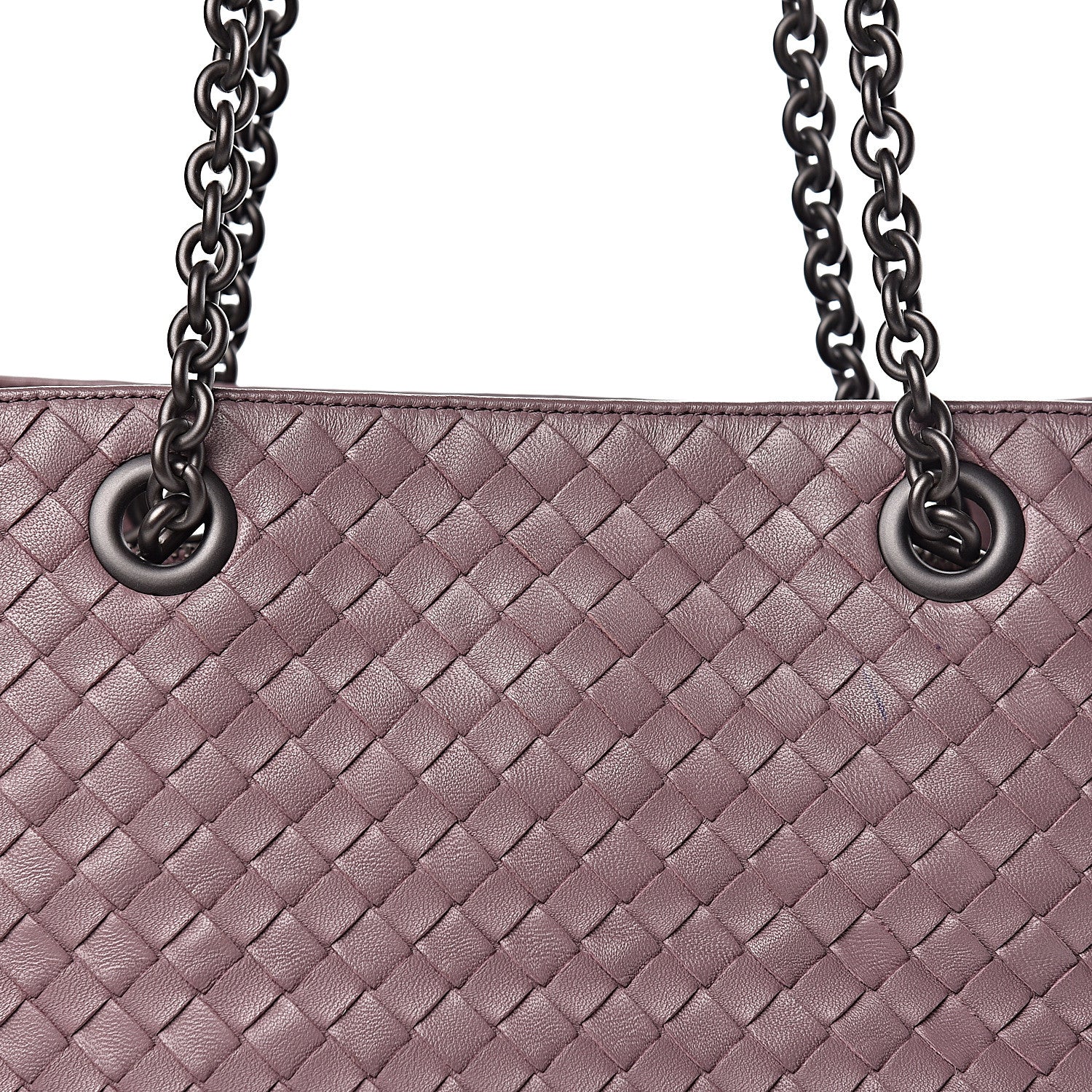Bottega Veneta Nappa Intrecciato Medium Tote Violet 9 of 11