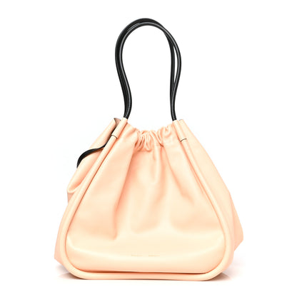 Proenza Schouler Calfskin Large Ruched Tote Peach 3 of 16
