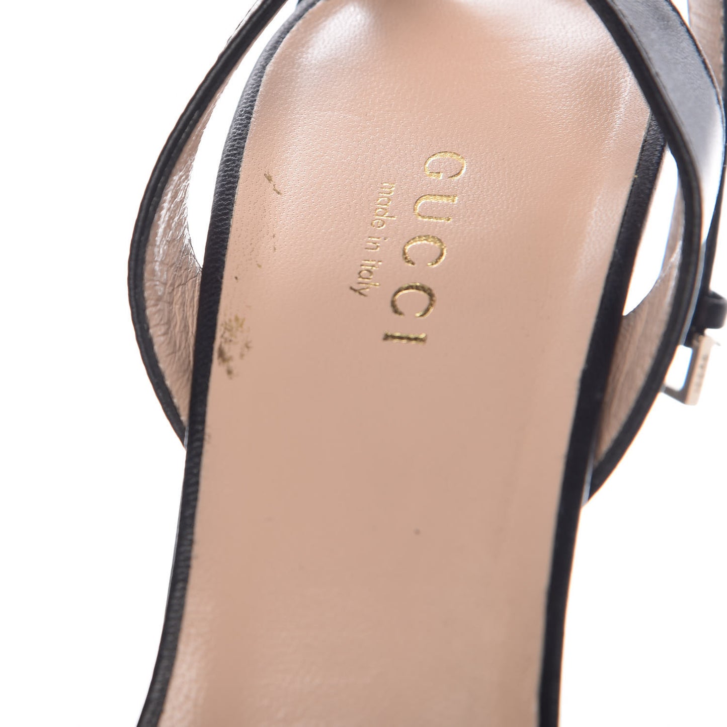 Malaga Kid Horsebit Platform Sandals 38.5 Black