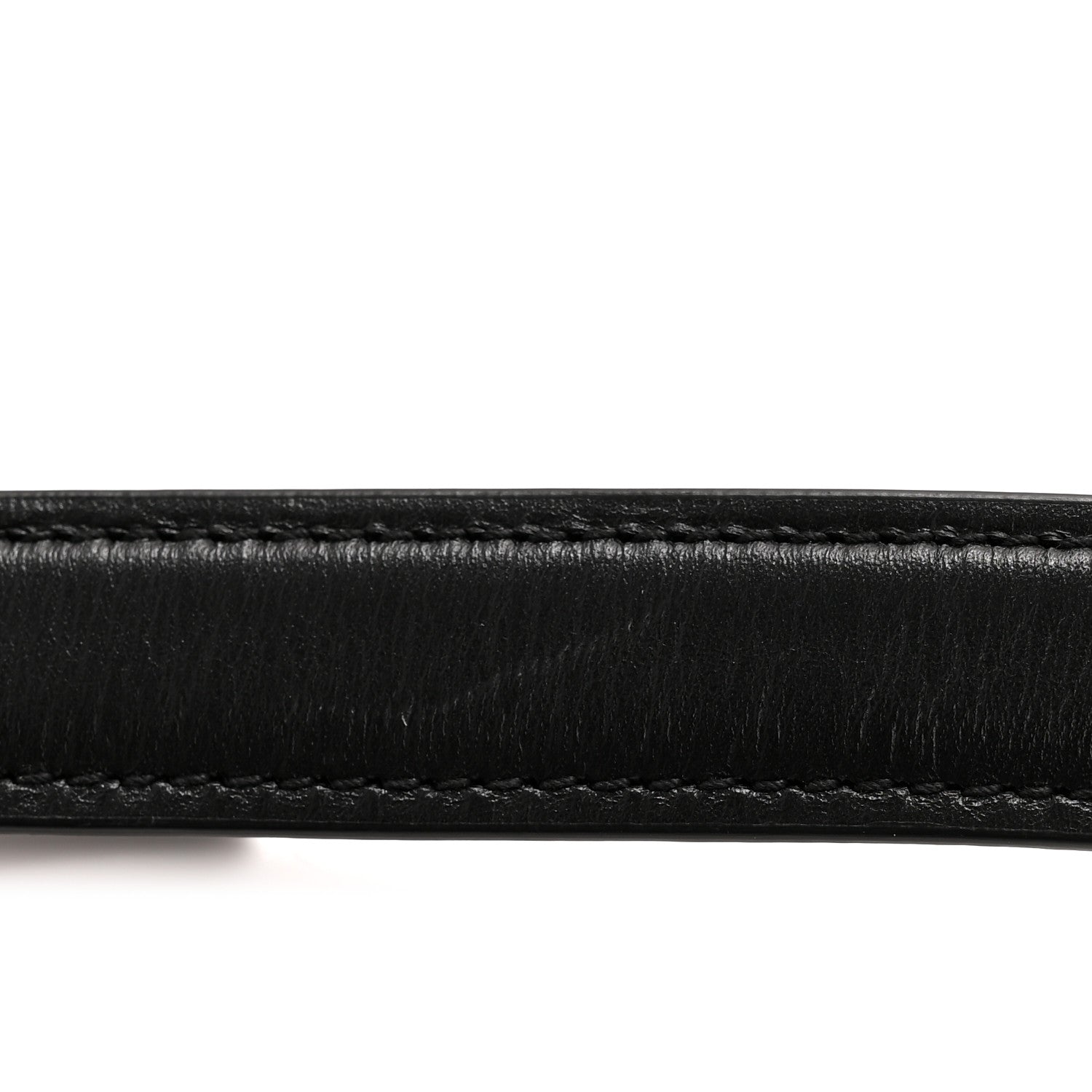 Gucci Ciny Lux Calfskin Blondie 20mm Belt 95 38 Black 8 of 8
