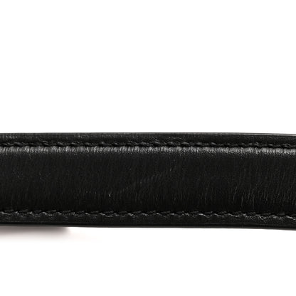 Gucci Ciny Lux Calfskin Blondie 20mm Belt 95 38 Black 8 of 8