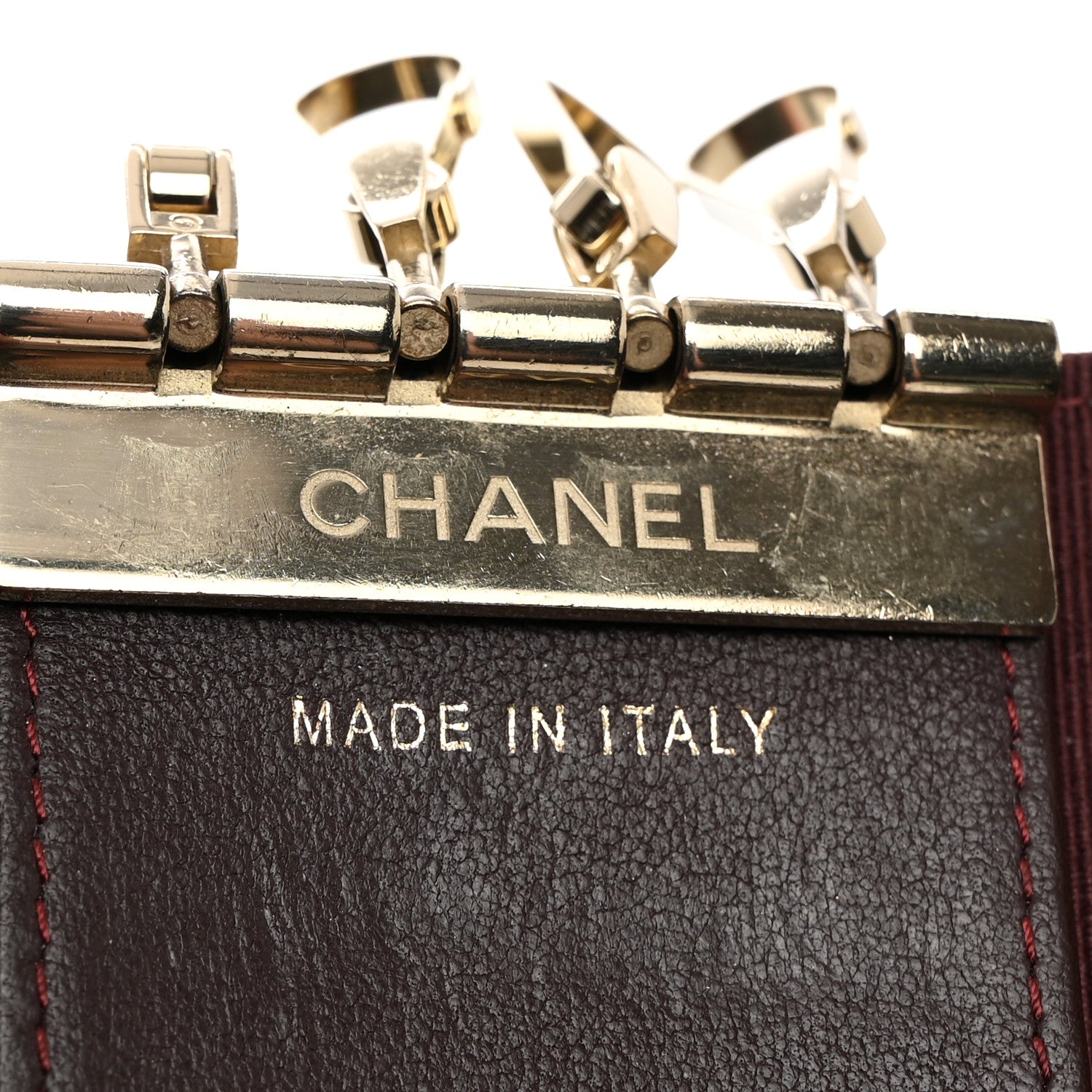 Chanel Lambskin Quilted 4 Key Holder Black 7 of 9