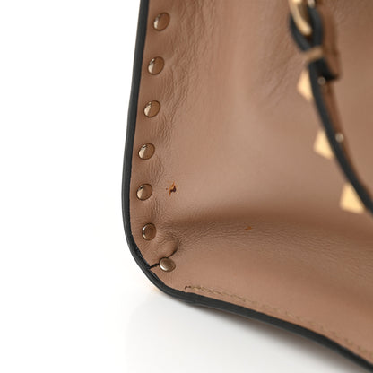 Valentino Garavani Vitello Rockstud Dome Shopper Alpaca 13 of 14