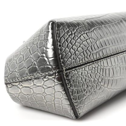 Fendi Crocodile Small Fendi First Silver 9 of 10