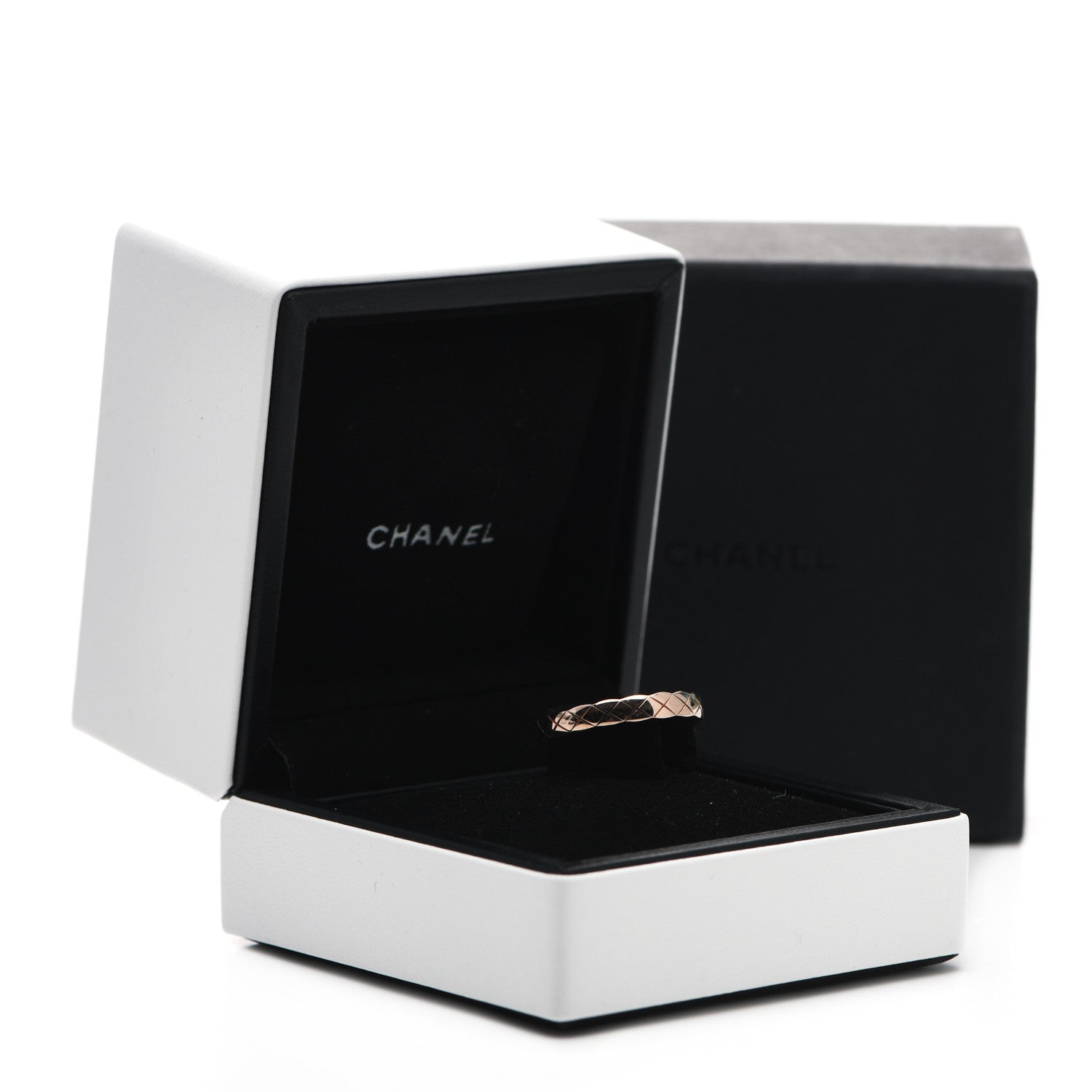 Chanel 18K Beige Gold Mini Coco Crush Ring 53 6.25 6 of 6