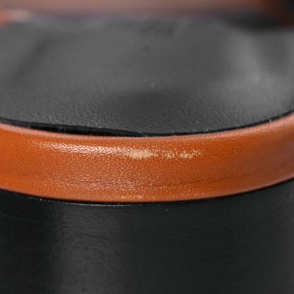 Hermes Calfskin Elbe 60 Sandals 38.5 Marron Glaise 13 of 13