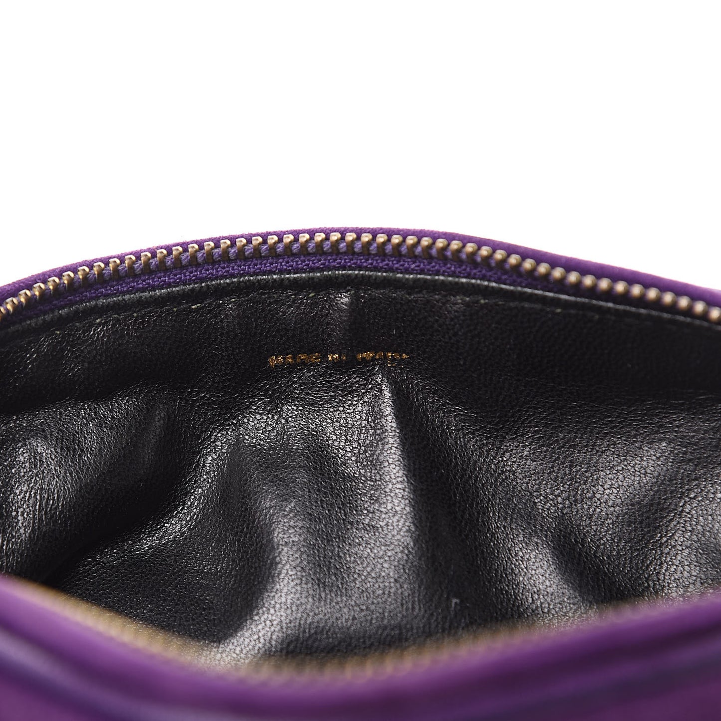 Suede Quilted Small Tassel Shoulder Bag Purple