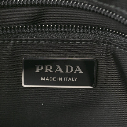 Prada Re-Nylon Vitello Padded Small Flap Shoulder Bag Black 6 of 10