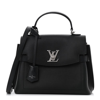 Louis Vuitton Calfskin Lockme Ever BB Black 1 of 11