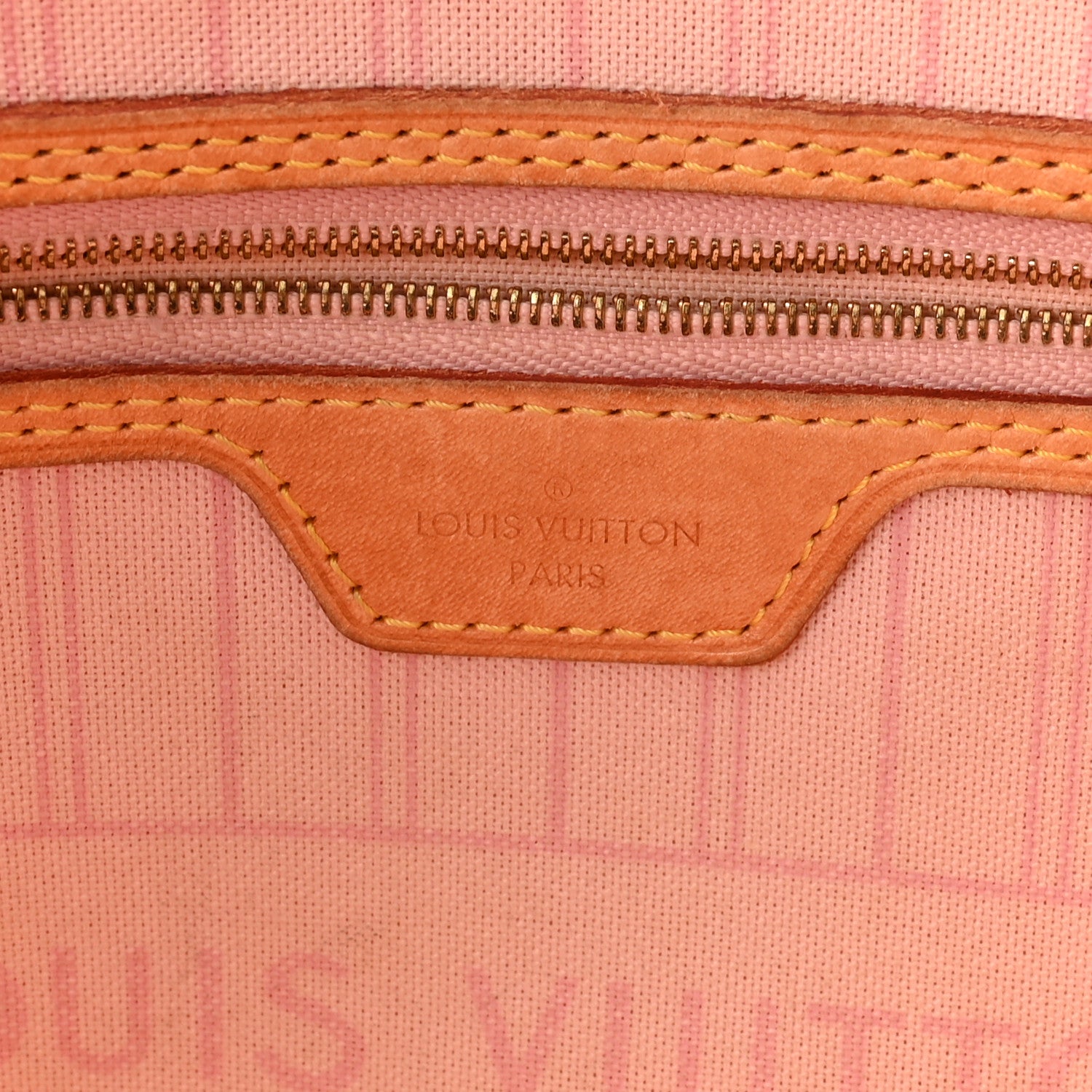Louis Vuitton Damier Azur Neo Neverfull MM Rose Ballerine 7 of 10
