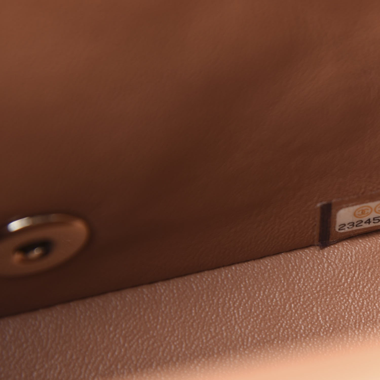 Chanel Lambskin Quilted Mini Square Flap Brown 9 of 11