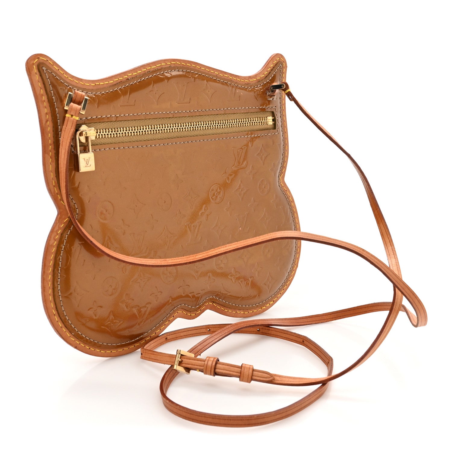 Louis Vuitton Vernis Conte de Fees Owl Bronze 3 of 12